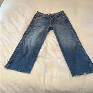 AMO Sonia cuffed jeans size 25,inseam 28”